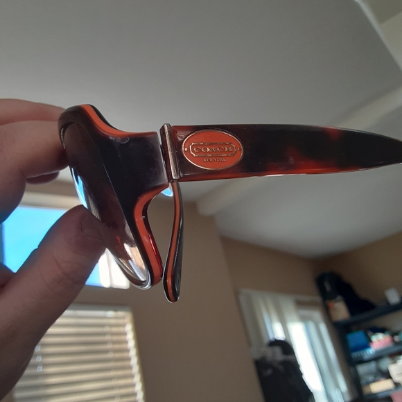 Coach Glasses L037 Bridget in Tortoise Orange - Picture 3 of 8